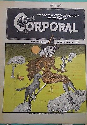 Corporal Newspaper Mistress Michelle vol.8 #11 October 1985 062217lm-ep