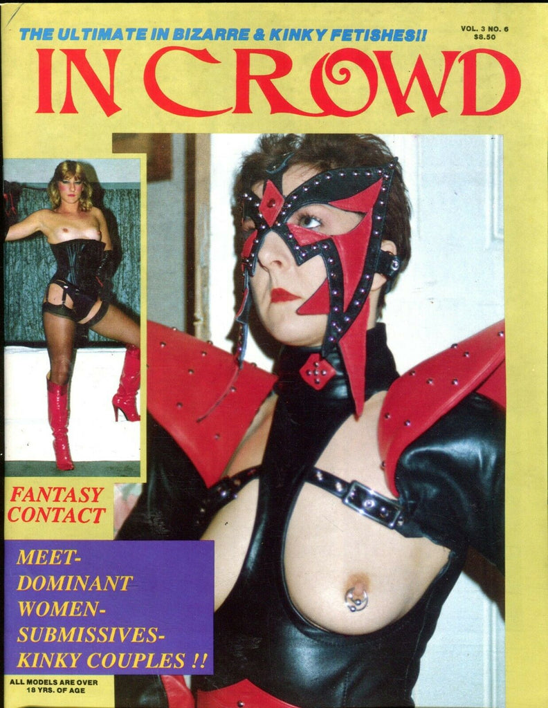 In Crown Magazine Bizarre & Kinky Contacts vol.3 #6 1990 073019lm-ep