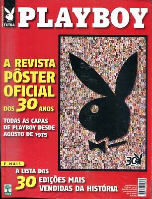 Playboy Portuguese 30 Years Poster Magazine 2004 new/sealed 062318lm-ep