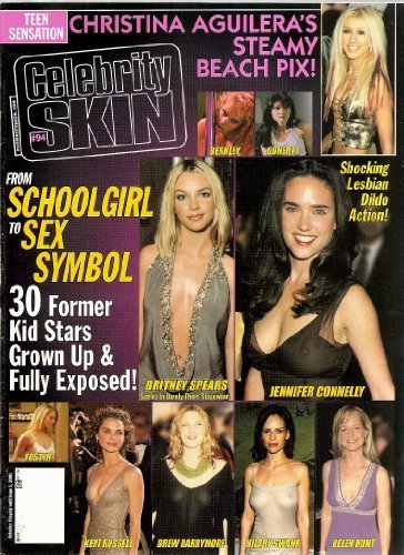 CELEBRITY SKIN MAGAZINE #94 BRITNEY SPEARS, DREW BARRYMORE, CHRISTINA AGUILERA