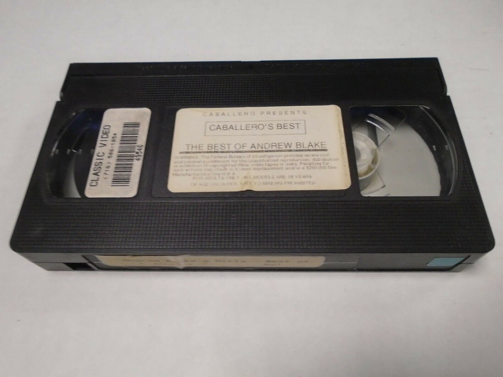 Best of Andrew Blake Ashlyn Gere Caballero Adult VHS 032519AMP