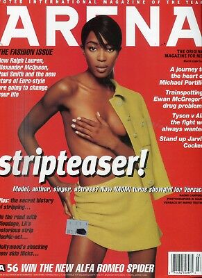 Arena Magazine The Fashion Issue- Naomi Campbell March 1996 090718lm-ep