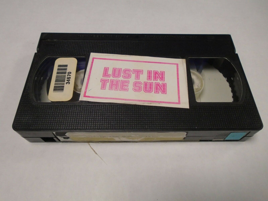 Lust in the Sun Vintage Adult VHS 040319AMP