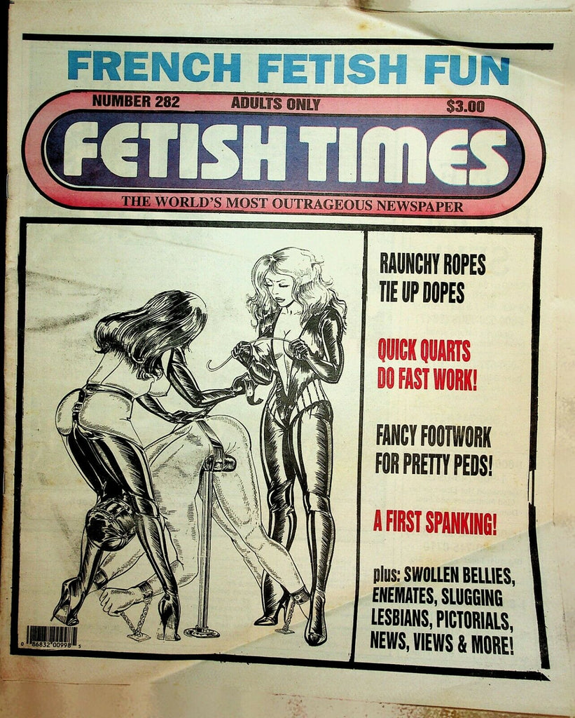 Fetish Times Newspaper French Fetish Fun #282 1998 022820lm-ep