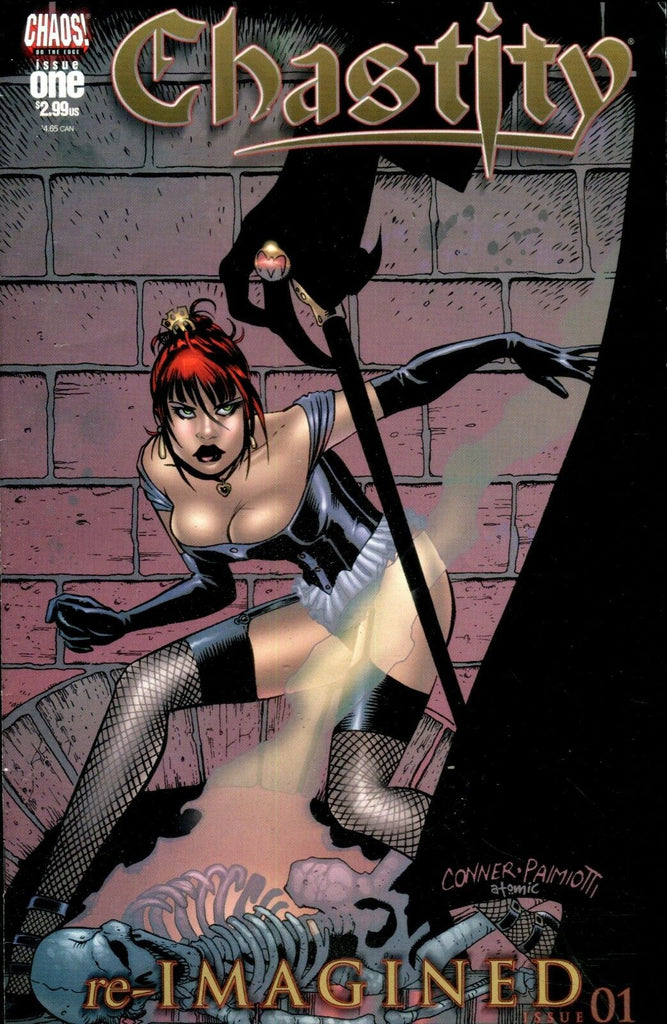 Chastity Comic #1 re-Imagined 2002 Chaos 010719lm-ep