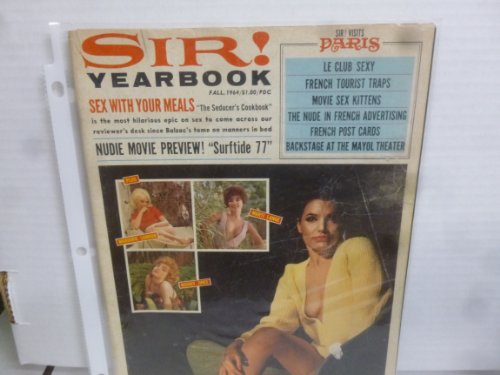 Sir! Yearbook Busty Adult Magazine "Myriam Michelsson" "Michael Berry" Fall 1964