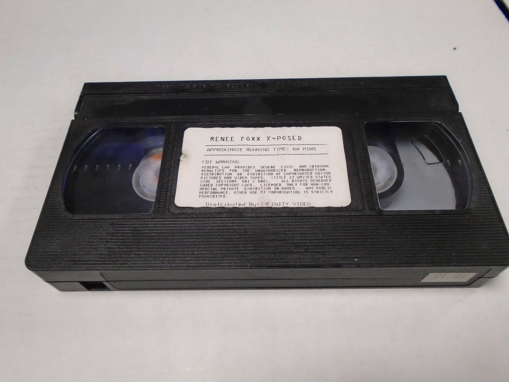 Renee Foxx X-Posed 60mins Infinity Video Adult VHS 011119AMP2