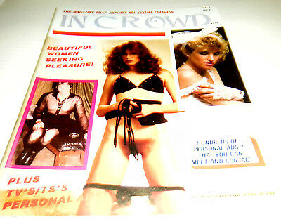 In Crowd Adult Magazine Sexual Fetishes Vol.3 #2 1986 021414lm-ep