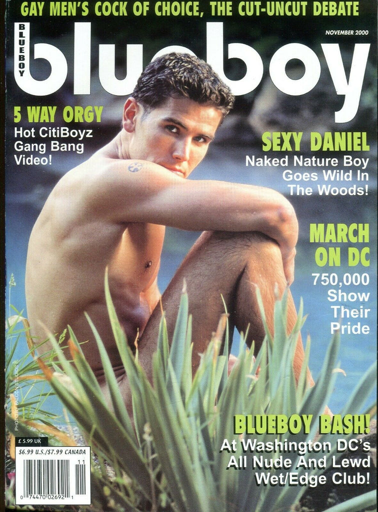 Blueboy Gay Magazine Sexy Daniel November 2000 091919lm-ep