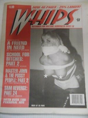 Whips Fetish Newspaper A Friend In Need #37 1990 052518lm-ep2
