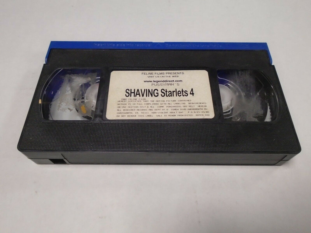 Shaving Starlets 4 Pussyman Legend Direct 2002 Adult VHS 031219AMP3