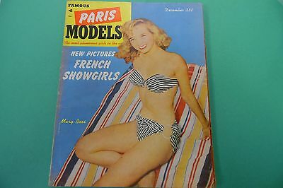 Paris Models Magazine French Show Girls Mary Boos December 1952 071316lm-ep