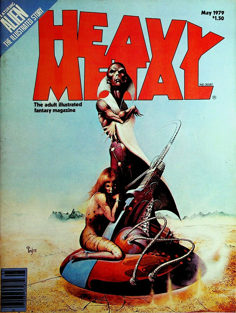 Heavy Metal Magazine Featuring Alien The Illustrated Story May 1979 080420lm-ep