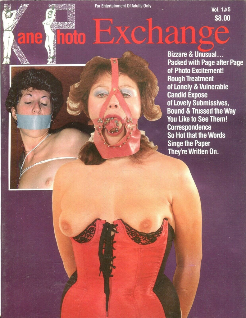 Kane Photo Exchange Bondage Magazine vol.1 #5 1988 112119lm-ep