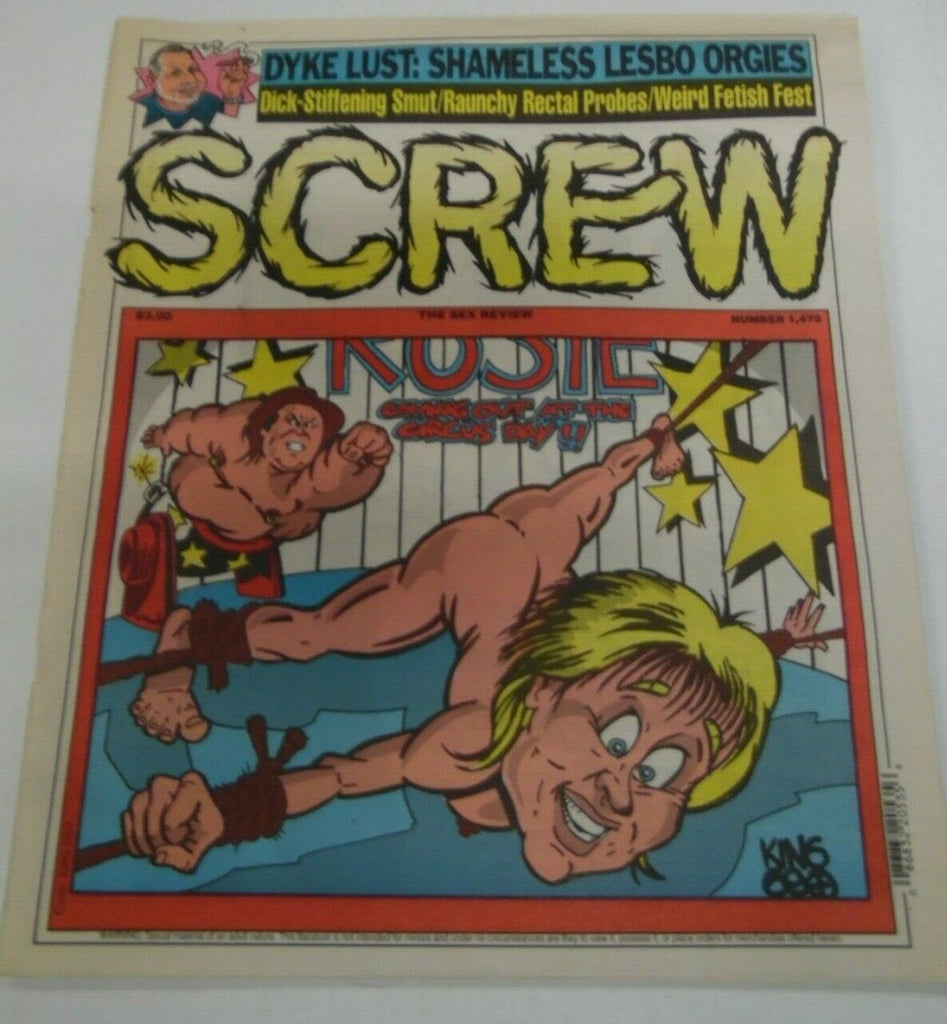 Screw Newspaper Shameless Lesbo Orgies #1470 May 5, 1997 120819lm-ep