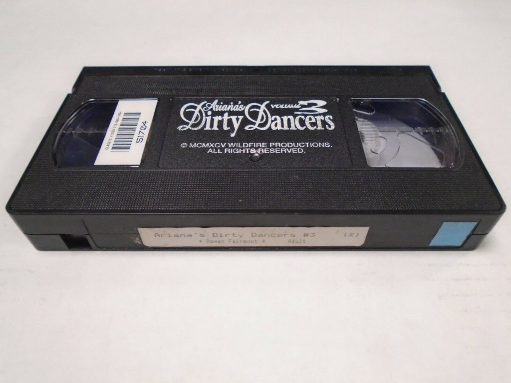 Ariana's Dirty Dancers 3 Rowan Fairmont Adult VHS 012419AMP