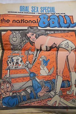 The National Ball Adult Newspaper Oral Sex Special #122 1974 070116lm-ep2