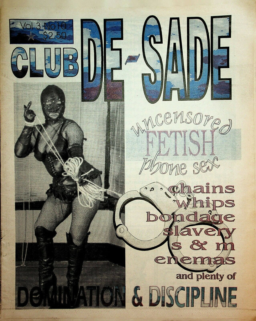 Club De-Sade Newspaper Domination & Discipline vol.3 #10 022120lm-ep2