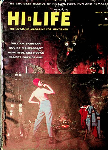 Hi-Life Men's Magazine Beautiful Kim Novak March 1958