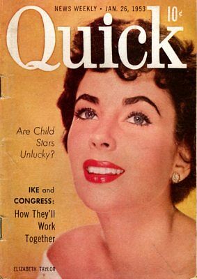 Quick Digest Elizabeth Taylor January 26, 1953 101817lm-ep