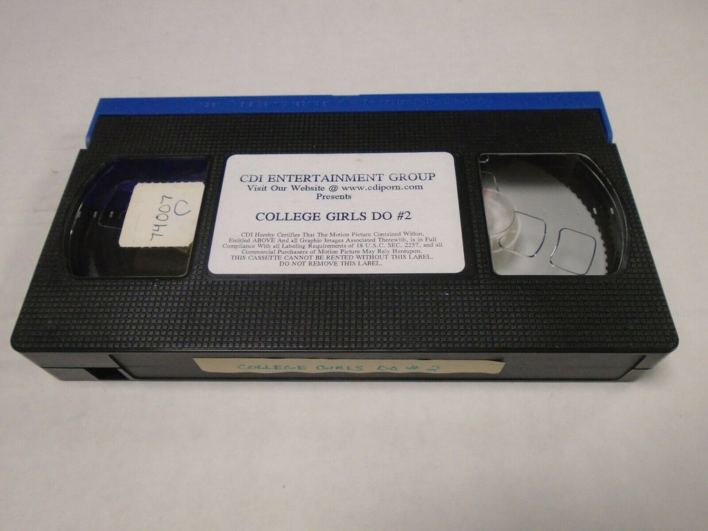 College Girls Do Vol 2 Cdi Entertainment Group Adult VHS 032019AMP3