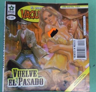 VAQUERO- VUELVE EL PASADO Spanish Comic Novel #1467 070617lm-ep2