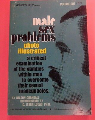 Male Sex Problems Adult Book By Nelson Crandall vol.1 1971 Academy Press