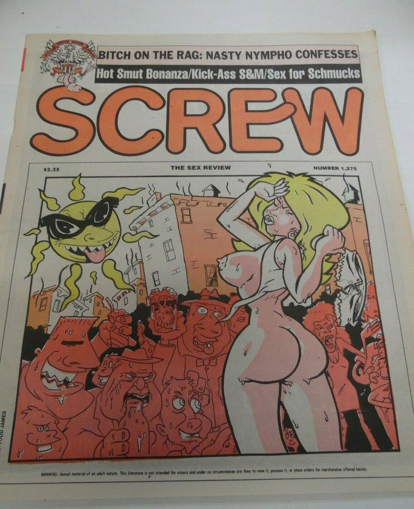 Screw Newspaper Sex For Schmucks/ Betty Page #1275 1993 120919lm-ep