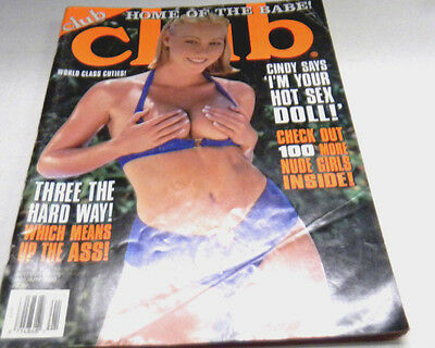 Club Busty Adult Magazine Cindy January 2000 120513lm-ep
