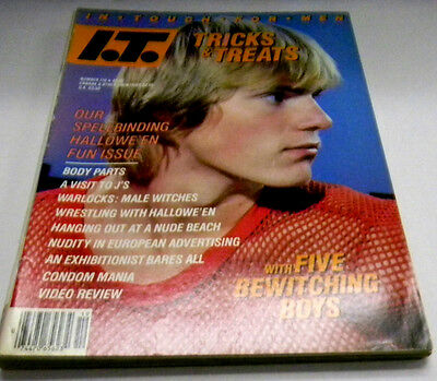 In Touch Gay Adult Magazine Tricks & Treats #119 October 1986 vg 040414lm-ep