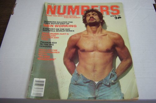 Numbers Gay Adult Magazine "True Butch Grit of Men Working" September 1979