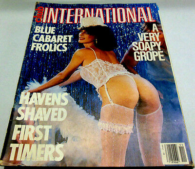 Club International Adult Magazine"Cabaret Frolics" November 1985 vg062813Lm-ep