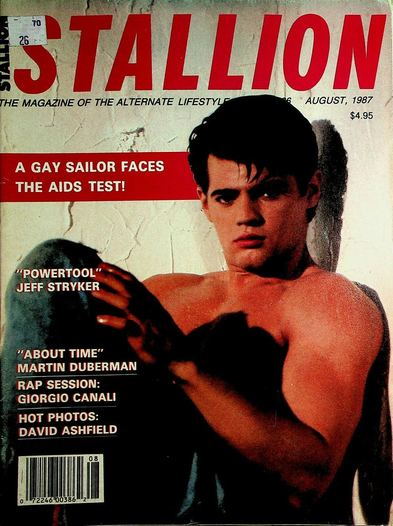 Stallion Gay Magazine Jeff Stryker August 1987 040221lm-ep