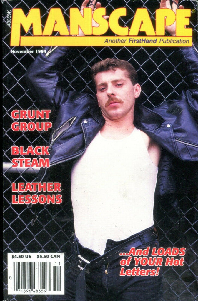 Manscape Gay Digest Leather Lessons November 1994 112818lm-ep