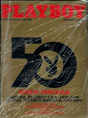 Playboy Romania International 50 Years Special Edition 2004 new 080118lm-ep