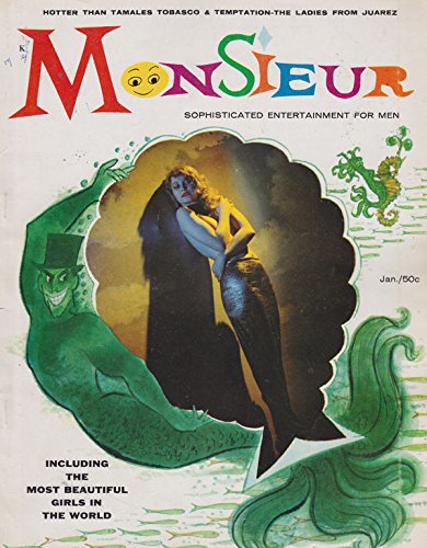Monsieur Adult Magazine January 1958