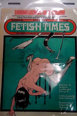 Fetish Times Adult Newspaper Sadomasochism On TV #56 1978 030417mag lm-ep