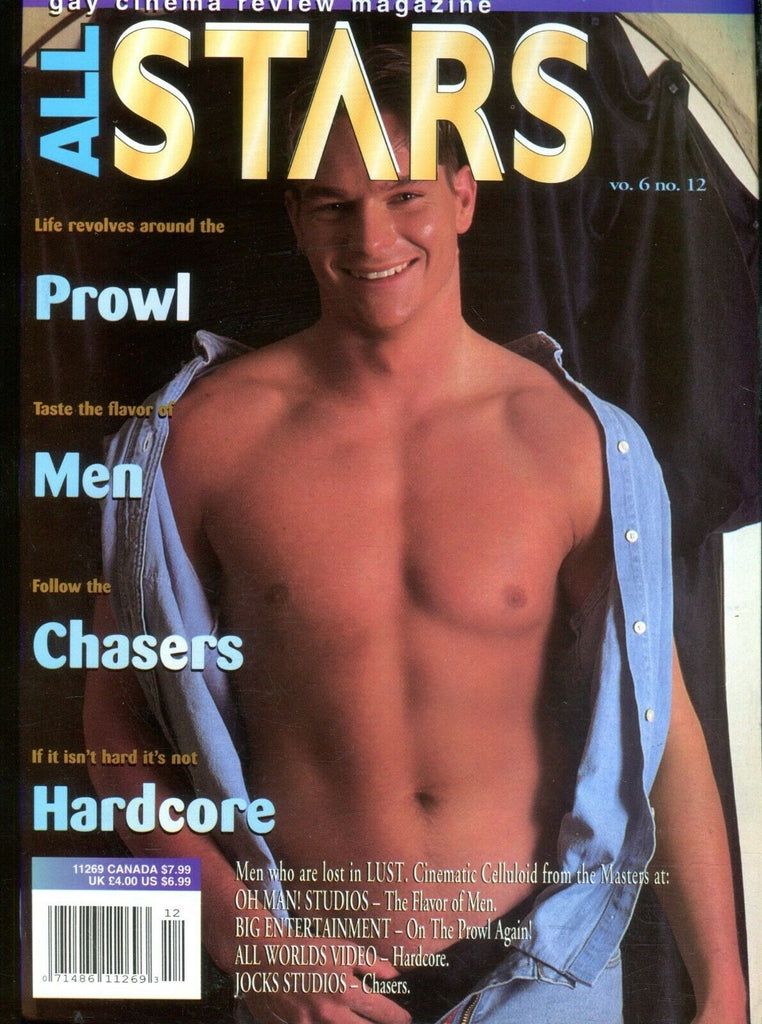 All Stars Gay Magazine Cover Stud Hodge Armstrong vol.6 #12 1997 101219lm-ep