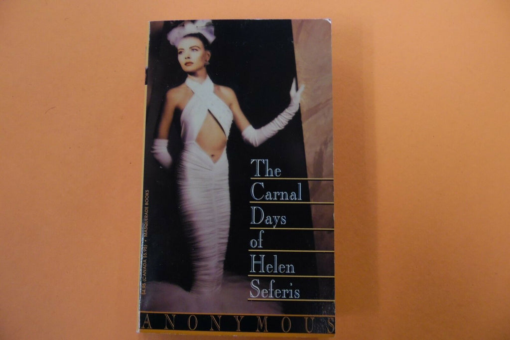 The Carnal Days Of Helen Seferis Adult Novel by Anonymous 1990 110216lm-ep