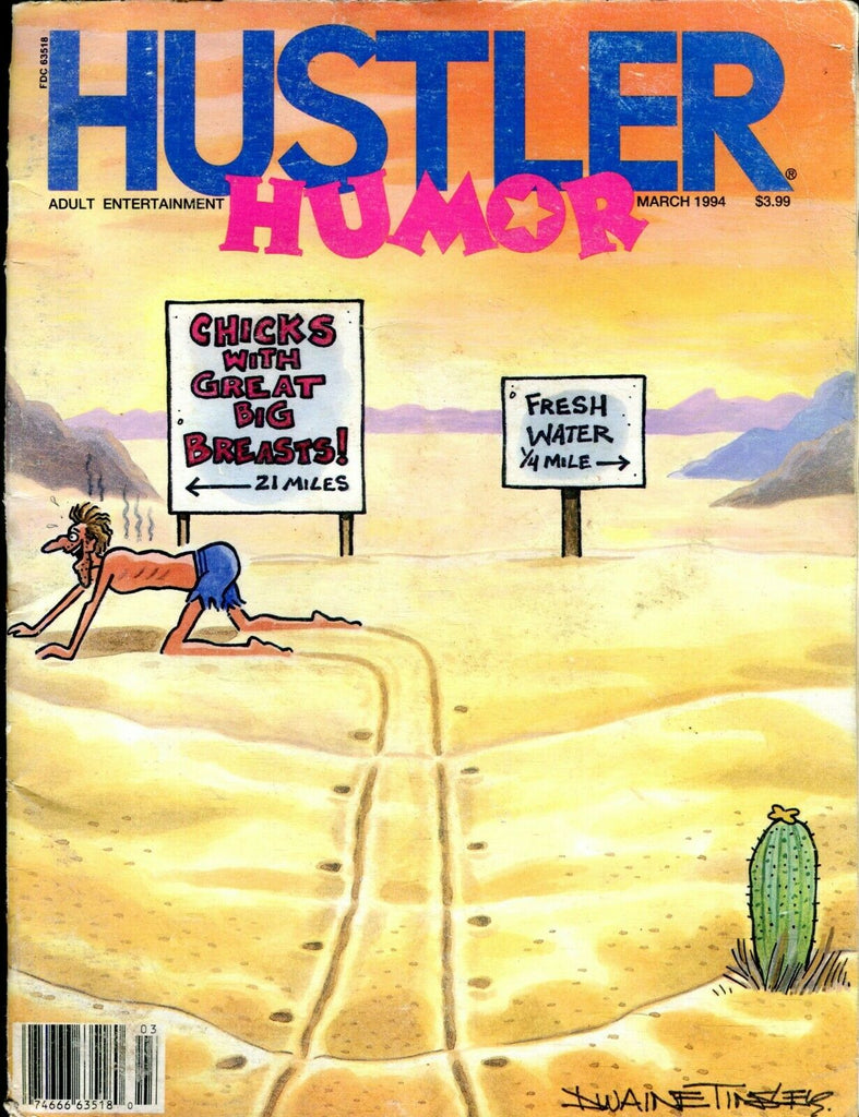 Hustler Humor Magazine March 1994 091619lm-ep