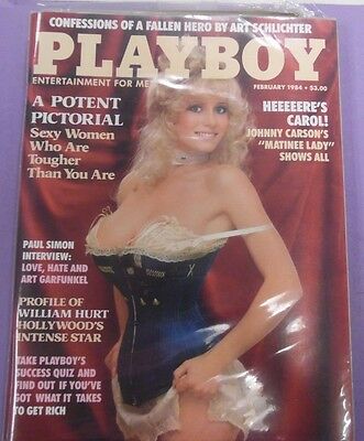 Playboy Magazine Heeeere's Carol February 1984 031313lm-epa