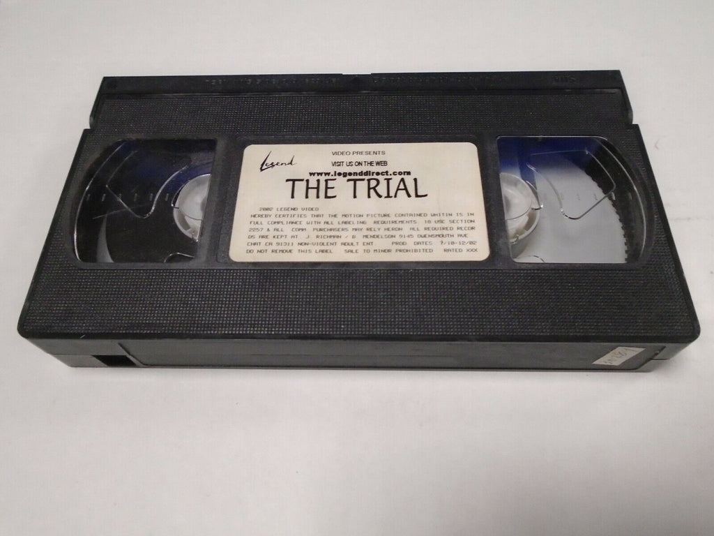 The Trial Legend Direct 2002 Video Adult VHS 022119AMP