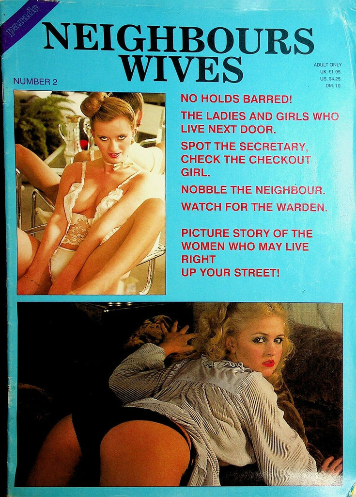 Neighbours Wives Magazine Mrs. Rose T #2 1980's 040420lm-ep