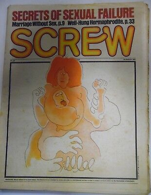 Screw Adult Newspaper Secrets Of Sexual Failure #365 1976 060918lm-ep2