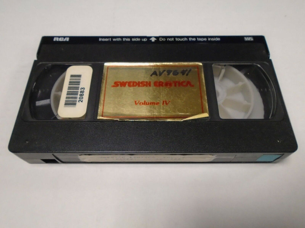 Swedish Erotica #4 Juliet Anderson Sharon Kane 1981 Adult VHS 022219AMP2