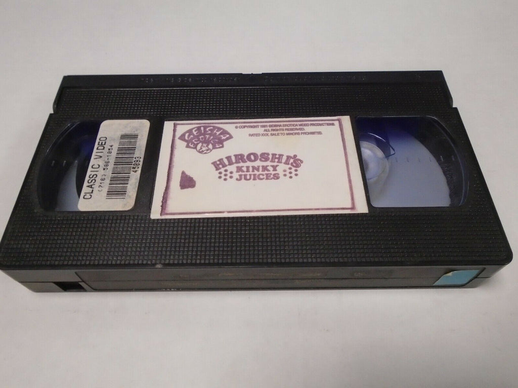 Hiroshi's Kinky Juices Geisha Erotica 1991 Adult VHS 020719AMP