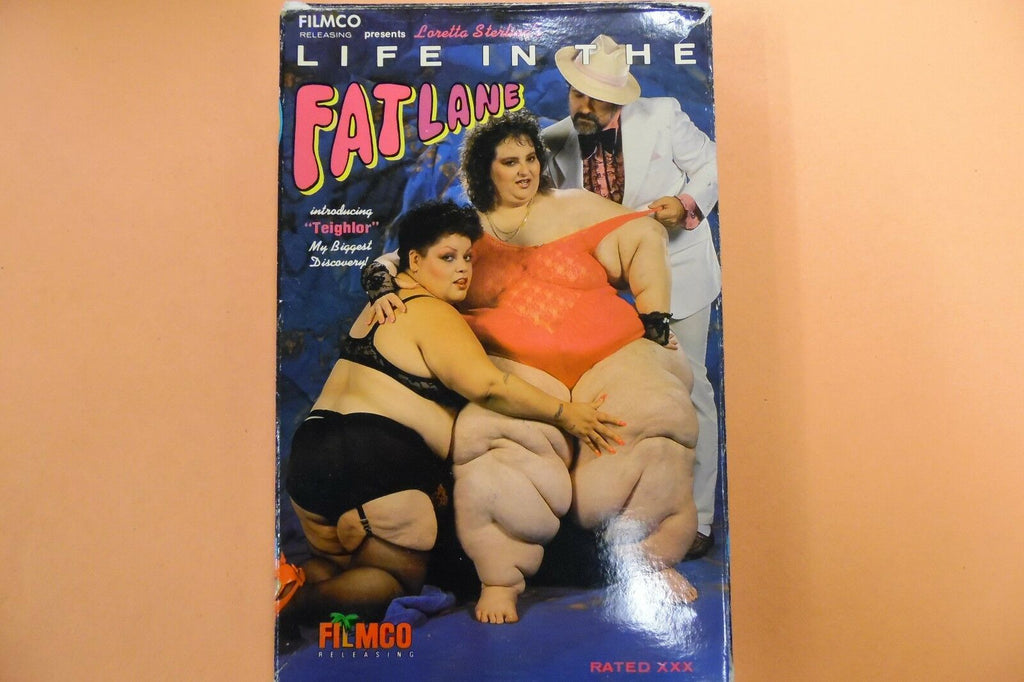 Life In The Fat Lane VHS Teighlor/Lotta Love XXX CLEARANCE 110916lm-ep3