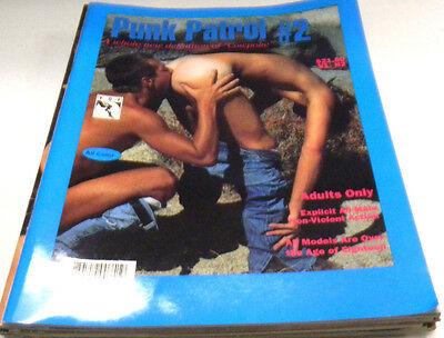 Punk Patrol Gay Adult Magazine #2 Vol.1 1995 nm 123113lm-ep