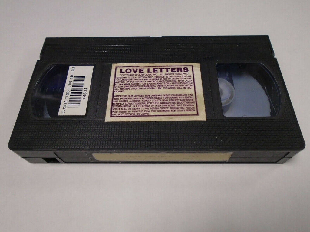 Love Letters Hypatia Lee Vivid Video Adult VHS 030419AMP