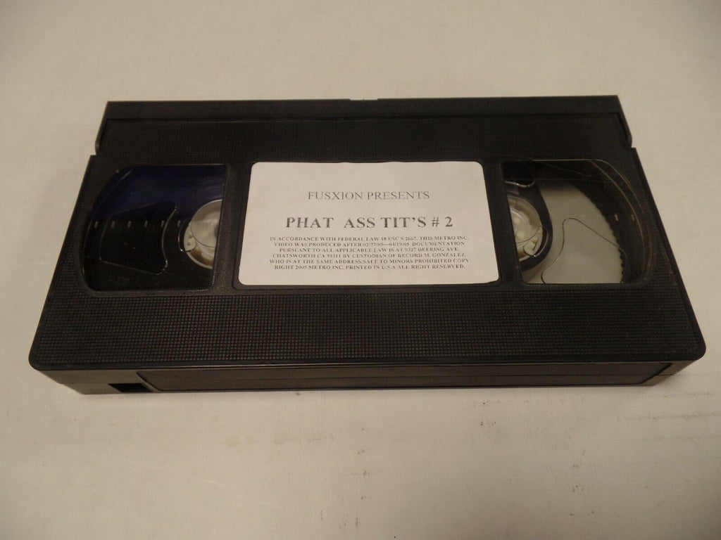 Phat Ass Tits #2 Fusxion 2005Adult VHS 051719AMP2